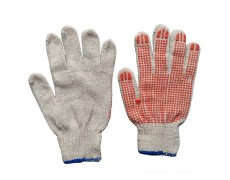 OH-Găng tay len chấm hạt nhựa PVC (70g) loại 2